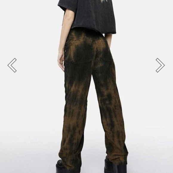 $128 We The Free By Free People Corduroy Acid Wash Pants Sz 28 - Picture 2 of 8